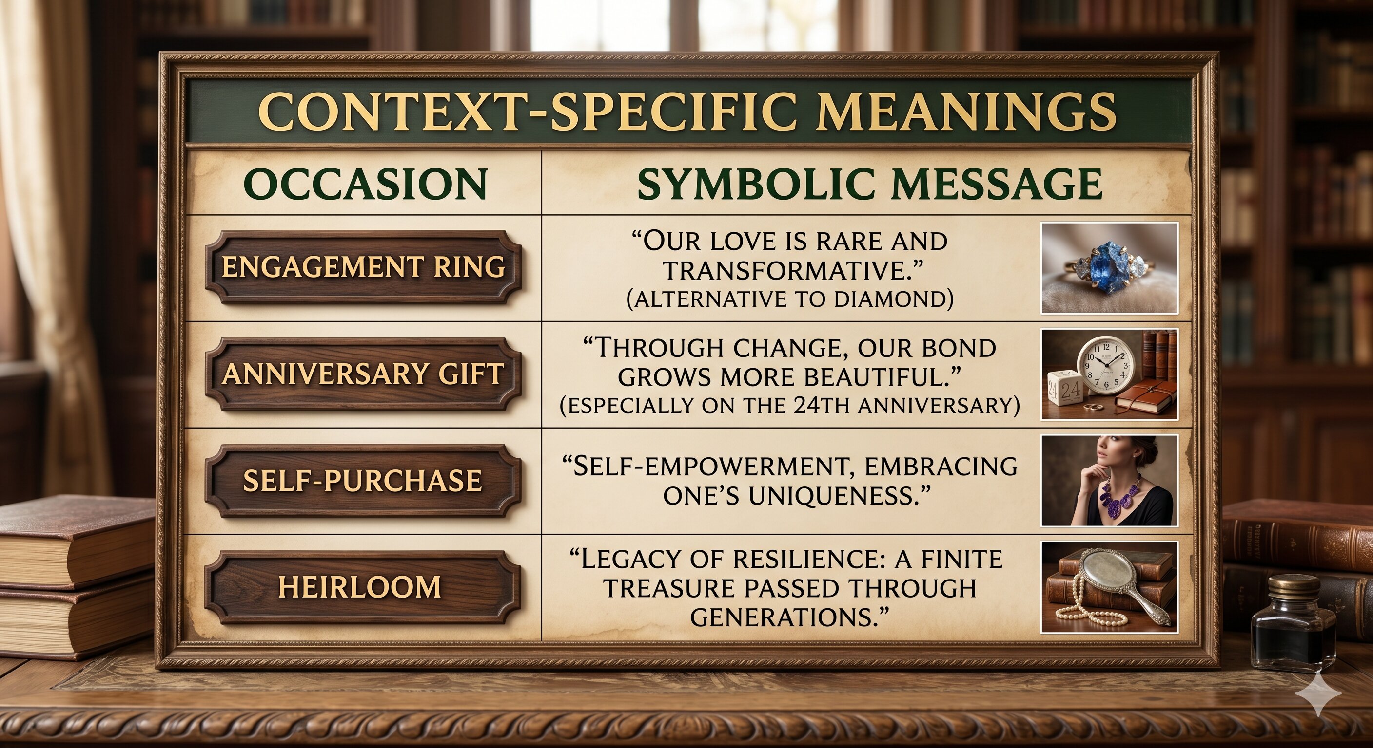 Tanzanite Context-Specific Meanings